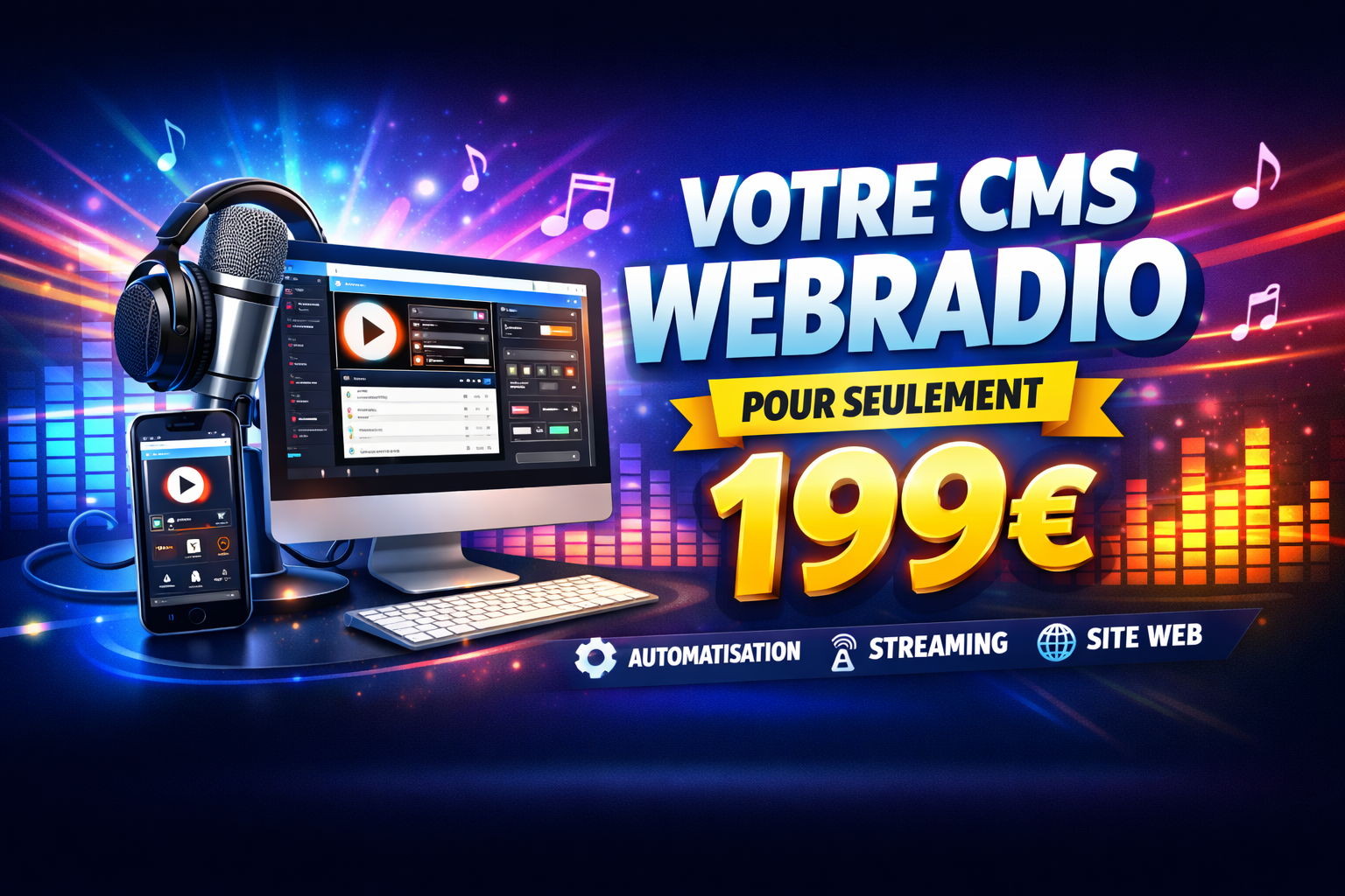 CMS Webradio 199€